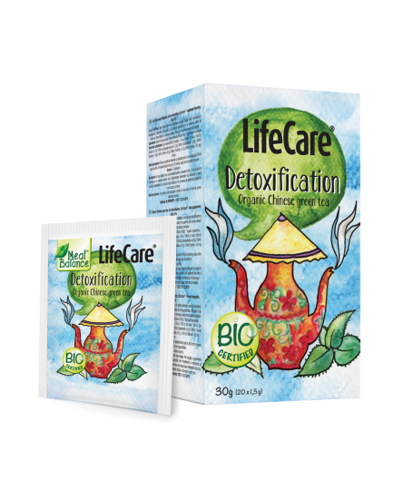 Ceai Ecologic, verde Chinezesc pentru detoxifiere, Life Care®