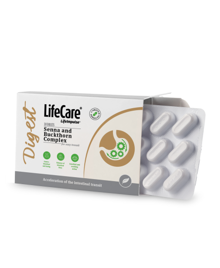 Complex de Senna si Crusin, pentru tranzit usor, Life Care®
