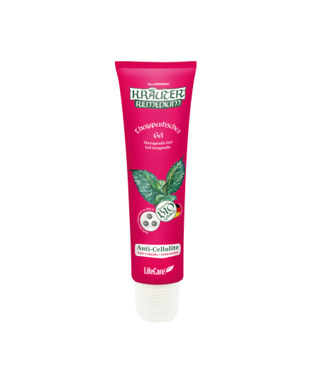 Gel anticelulitic cu aplicator, cu menta BIO, Life Care®