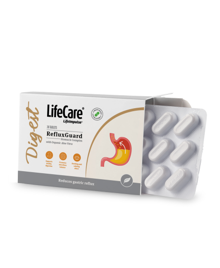RefluxGuard, Complex pentru Stomac, Life Care®