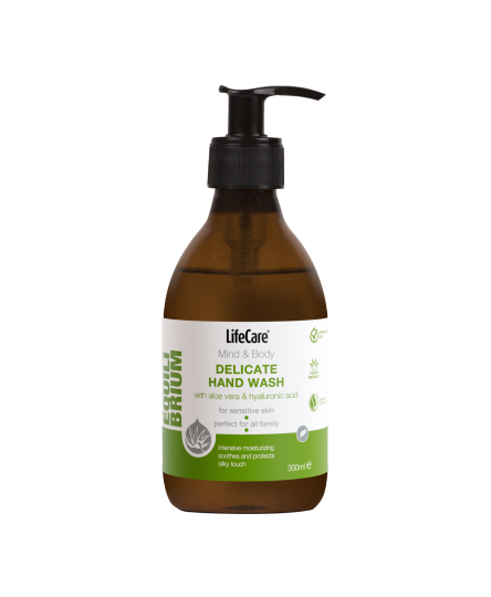 Sapun lichid cu aloe vera BIO si acid hialuronic, EQUILIBRIUM, Life Care®