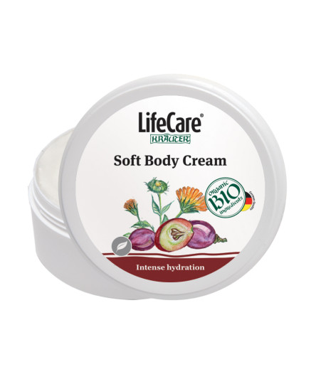 Crema de corp, cu ulei din sambure de struguri si galbenele BIO, Life Care®