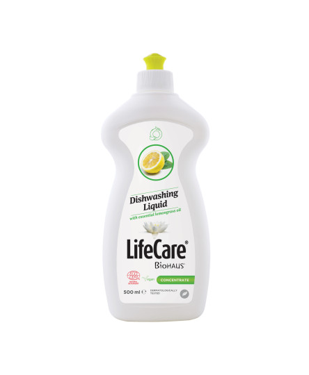 Detergent BIO pentru vase, cu ulei esential de lemongrass, Life Care®