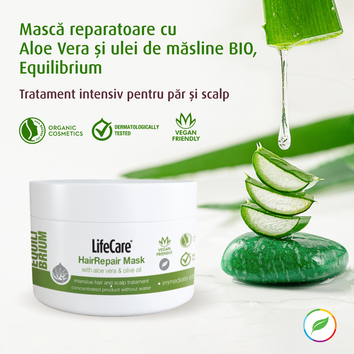 Masca reparatoare pentru un par sanatos